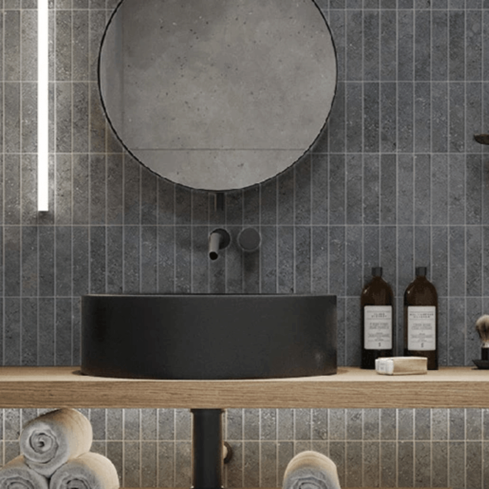 โมเสคเซรามิค TIMELESS TILES รุ่น RAWRY 28.4X29.6 ซม. สีเทา CLASSIC GRAY ผิวด้าน สไตล์ลอฟต์_3